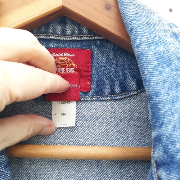 Vintage Y2K Gap Denim Jacket Small Embroidered - Picture 5 of 5